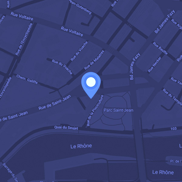 Carte emplacement de la FER Genève
